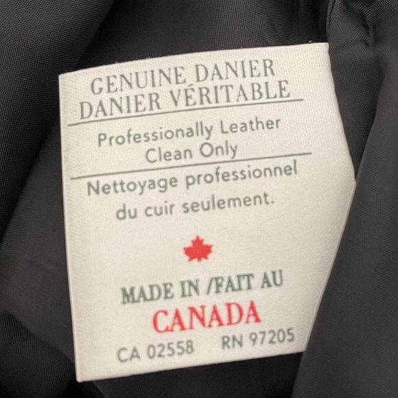 Danier Black Size 8 Black Crocodile Butter Soft Leather Pencil Skirt EUC - Picture 7 of 9